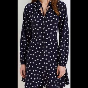 LOFT Bloom Ruffle Tie Neck Dress
NEW WITH TAGS